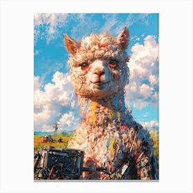 Llama 8 Canvas Print