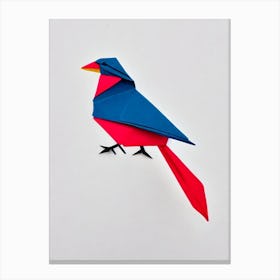 Chimney Swift Origami Bird Canvas Print