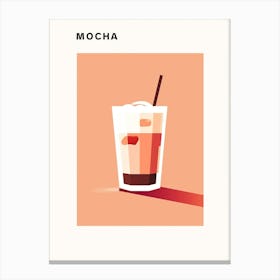 Mocha Coffee Canvas Print