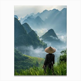 Vietnam Rice Terraces Canvas Print