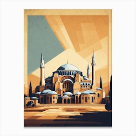 Blue Mosque Canvas Print