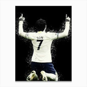 Son Heung Min1 Canvas Print