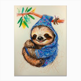 Sloth 1 Canvas Print