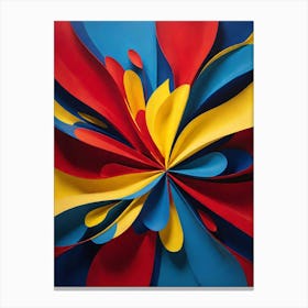 Paper Flower Canvas Print