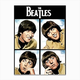 Beatles music band Canvas Print