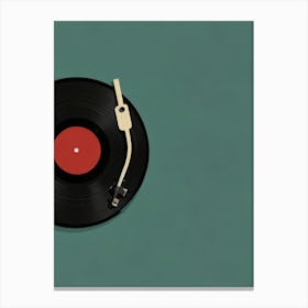 Vinyl Record Stock Videos & Royalty-Free Footage Canvas Print