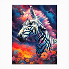 Zebra 1 Canvas Print