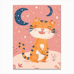 Cute Tiger 3 Canvas Print