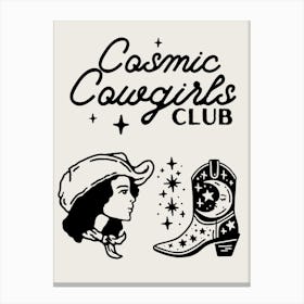 Cosmic Cowgirls Club 2 Toile