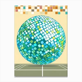 Mosaic Ball 2 Canvas Print