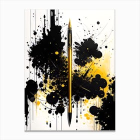 Splatter Painting 1 Canvas Print