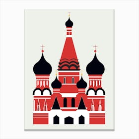 St Basil'S Cathedral Canvas Print