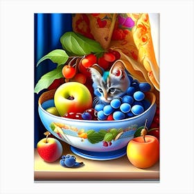KittenHideout Canvas Print
