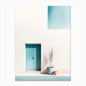 Blue Door Canvas Print