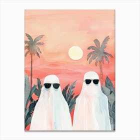 White Ghosts Canvas Print