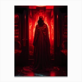 Horror Robe Figure v3 Canvas Print