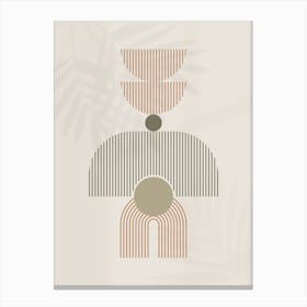Abstract Geometric Design Canvas Print