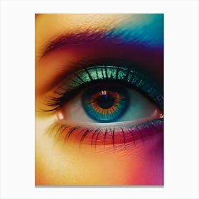 Colorful Eye-Reimagined 1 Canvas Print