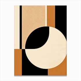 Noir Plauen Bauhaus Essence Canvas Print