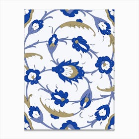 Turkish Tile Pattern- Iznik — Turkish pattern Canvas Print