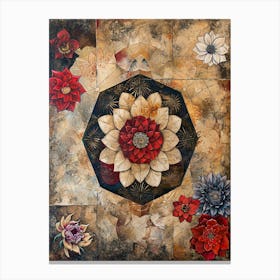 Ancient Petals Canvas Print