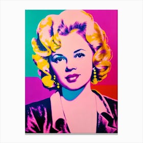 Shirley Temple Pop Movies Art Movies Canvas Print