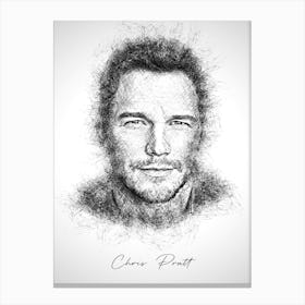 Chris Pratt Canvas Print