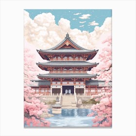 The Todai Ji Temple Nara Japan Canvas Print