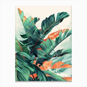 Tropical Leaves 118 Canvas Print