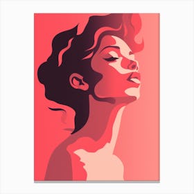 Woman'S Face 42 Canvas Print