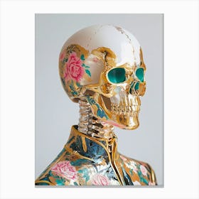 Mannequin skull Canvas Print