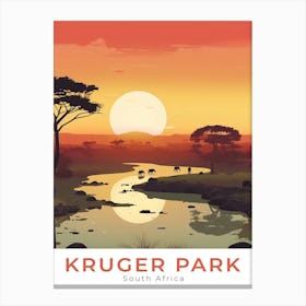 South Africa Kruger Park Travel Canvas Print