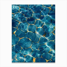 Blue Water 3 Canvas Print