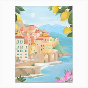 Amalfi Coast, Italy Canvas Print