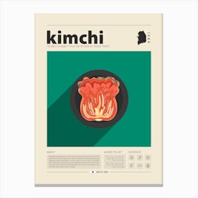 Kimchi Canvas Print