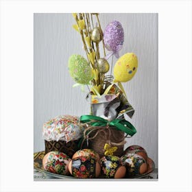 Easter Eggs 382 Canvas Print