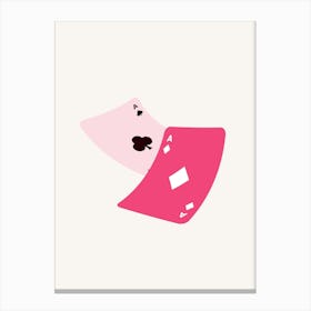 Playing Cards Canvas Print