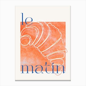 Le Matin Canvas Print