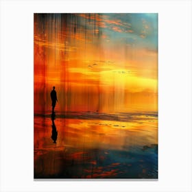 Abstract foto 1 Canvas Print