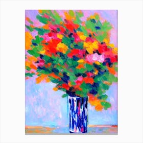 Inspired Still Life Matisse Inspired Flower Canvas Print