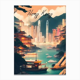 Hong Kong Canvas Print