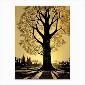 London Tree Canvas Print