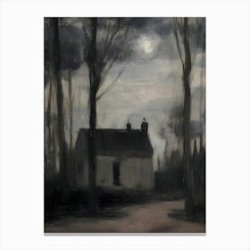 House In The Woods 3 Canvas Print