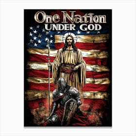 One Nation Under God Canvas Print