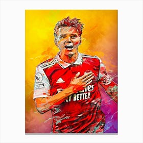 Martin Ødegaard Arsenal 1 Canvas Print