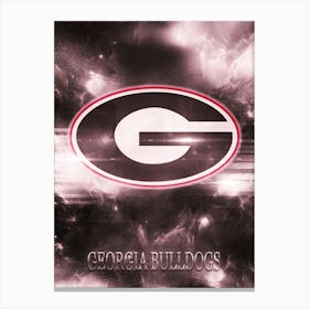 Georgia Bulldogs Canvas Print