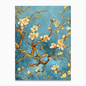 Almond Blossoms Canvas Print