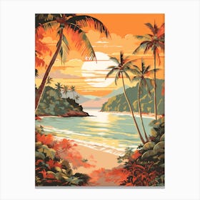 Anse Chastanet Beach St Lucia 4 Canvas Print