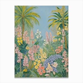 Tropical Garden 1 Canvas Print