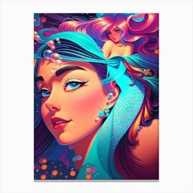 Mermaid 25 Canvas Print